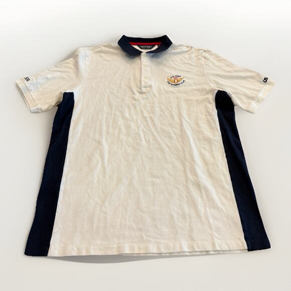 Polo Ralph Lauren Mens 1/4 Button Polo Golf US Open 2012 The Olympic Club XL - Picture 1 of 9
